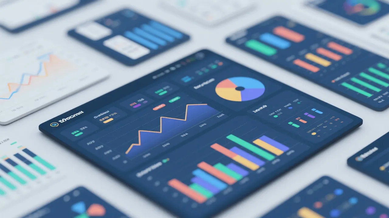 数据面板与走势图示意图